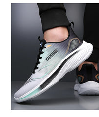 Men’s Carbon Plate Running Shoes – Lightweight Casual Sports Sneakers