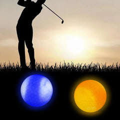 2-Pack LED Glow-in-the-Dark Golf Balls – Fun Golf Gifts