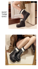 Women’s Waterproof Non-Slip Rain Boots – Soft, Comfortable & Stylish Outdoor Footwear