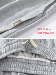 Plus-Size Men’s Cotton Jogger Sweatpants