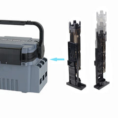 Portable Fishing Box Rod Stand – Multifunctional Pole Holder Accessory