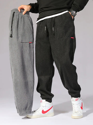 Men’s Baggy Corduroy Jogger Sweatpants