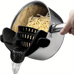 Clip-On Pot Strainer – Adjustable Kitchen Strainer for Pots & Pans