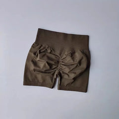 Women’s High-Waist Breathable Yoga Shorts