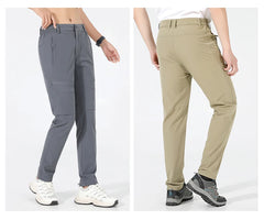 Unisex Quick-Dry Outdoor Hiking Pants – Waterproof & Breathable