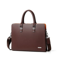 MOTAORA Genuine Leather Laptop Briefcase (14–15.6")