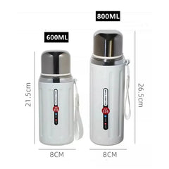 800ml Vacuum Insulated Flask – Hot & Cold Travel Thermal Bottle