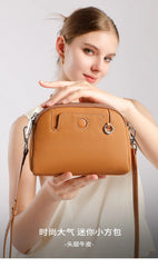 Genuine Leather Women’s Small Crossbody Shoulder Bag