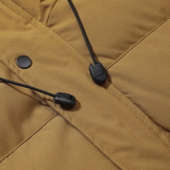 Men’s Winter Windproof Thick Hooded Parka