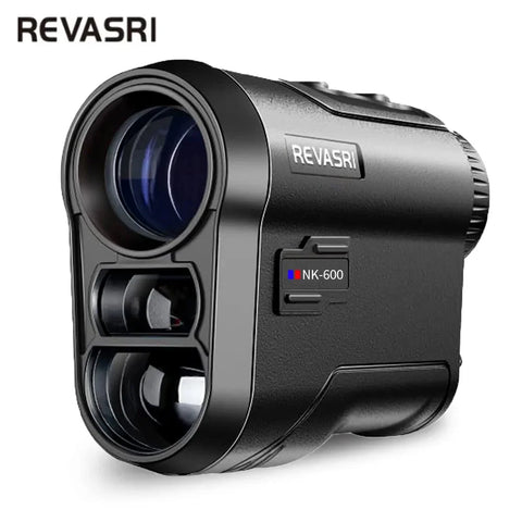 REVASRI 600M Golf Laser Rangefinder – Slope Compensation & Flagpole Lock, USB-C Rechargeable