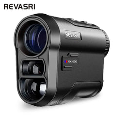 REVASRI 600M Golf Laser Rangefinder – Slope Compensation & Flagpole Lock, USB-C Rechargeable