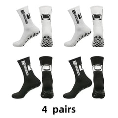 Unisex Non-Slip Sports Socks – Mid-Calf Football & Training