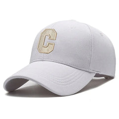 Women’s “C” Letter Baseball Cap – Korean Style Adjustable Summer Hat