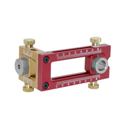 2-in-1 Doweling Jig & Drill Guide – Woodworking Hole Punch Locator