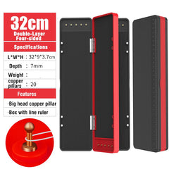 Multi-Layer Carp Fishing Tackle Box – Zig Chod Rig Storage Case with Anti-Slip Design (32/37/45CM)