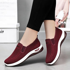Women’s Breathable Sports Sneakers – Lightweight Anti-Slip Walking Shoes