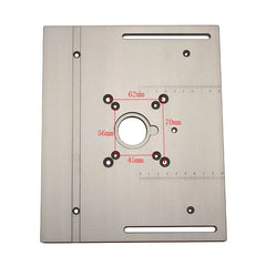 Aluminum Router Table Insert Plate with Miter Gauge – Woodworking Benches & Table Saw