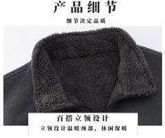 Men’s Winter Fleece Jacket – Thick Warm Windproof Outdoor Coat