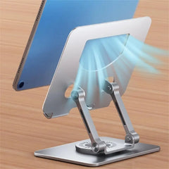 360° Rotatable Tablet Stand – Adjustable Foldable Desktop Holder (4.7–12")