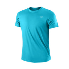 Men’s Ice Silk Quick-Dry T-Shirt – Summer Breathable Outdoor Running Top