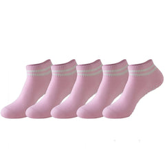 5 Pairs Women’s Non-Slip Grip Socks – Yoga & Pilates