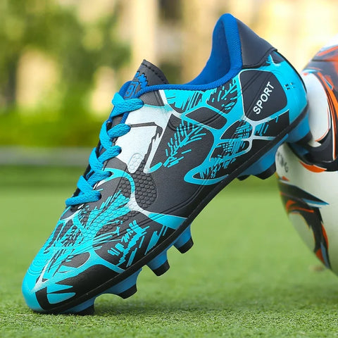 Men’s & Kids’ Soccer Cleats – Ultralight Non-Slip Football Boots
