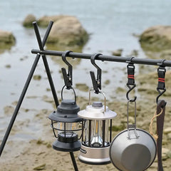 Portable Outdoor Canopy Clip – Multi-Functional Camping Tent Hooks