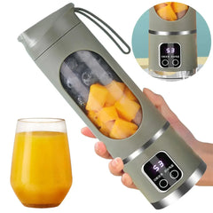 Portable Wireless USB Mini Juicer Blender 450ml Fruit Mixer Cup