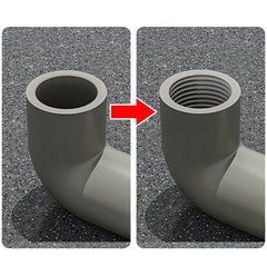 4-Point & 6-Point Water Pipe Inner Hole Opener – Drill-Driven Universal Tapping Tool