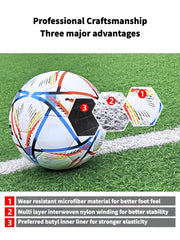 Classic Soccer Ball – Youth & Adult Training Ball for Indoor/Outdoor Play