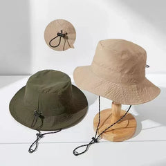 Waterproof Sun Protection Bucket Hat – Outdoor Fishing & Hiking UV-Proof Cap with Storage Bag