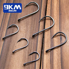 9KM High Carbon Carp Circle Hooks