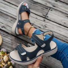 Women’s Summer Wedge Sandals – Lightweight Platform Beach Shoes