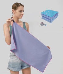 Quick-Dry Sports Towel 40x80CM – Camping, Gym, Yoga & Outdoor Fitness Towel
