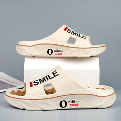 Men’s Massage Slippers – Soft Summer Indoor & Outdoor Slides