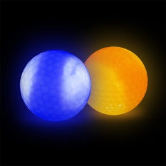 2-Pack LED Glow-in-the-Dark Golf Balls – Fun Golf Gifts