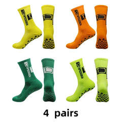 Unisex Non-Slip Sports Socks – Mid-Calf Football & Training