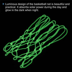 9.8" Mini Glow Basketball Hoop