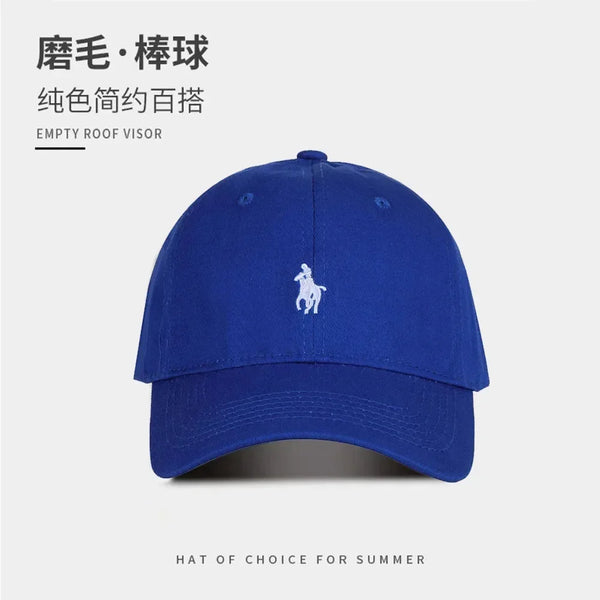 Unisex Cotton Baseball Cap – Casual Embroidered Polo Hat