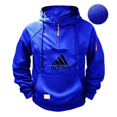 Men’s Autumn/Winter Hooded Sweatshirt – Fashionable, Warm & Casual Sports Pullover