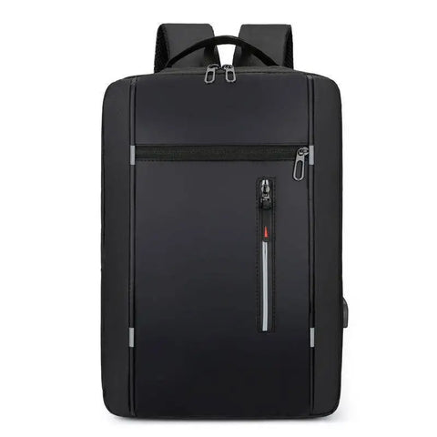 Men’s Waterproof Business Laptop Backpack with USB Port – 15.6 Inch
