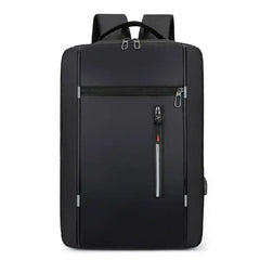 Men’s Waterproof Business Laptop Backpack with USB Port – 15.6 Inch