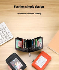 Women’s Zippered Card Holder Wallet