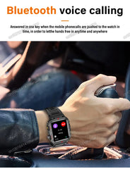 2025 Military Smartwatch 1.73″ – Outdoor Sports Watch with Flashlight