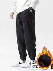 Men’s Baggy Corduroy Jogger Sweatpants