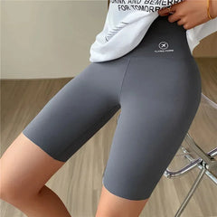Women’s High Waist Sports Shorts – M to XL