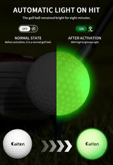 Caiton Night Glow Golf Balls – 6-Pack High-Visibility