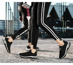 Red Air Running Sneakers – Ultra-Light Breathable Trail Shoes (Up to Size 47)