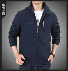 Men’s Gorpcore Tactical Jacket – Waterproof Military Windbreaker