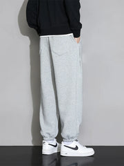 Plus-Size Men’s Cotton Jogger Sweatpants